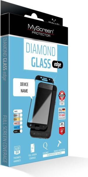 MyScreen Protector Diamond Edge Szkło do Samsung Galaxy J5 2017 Czarny (PROGLAFULCSAJ530C) 1