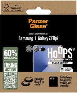 PanzerGlass Tempered lens glass Hoops for Samsung Galaxy Z Flip7 3