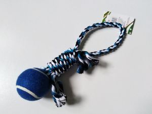 Yarro International Zabawka Pętla Ze Sznura Z Piłką 29cm 1