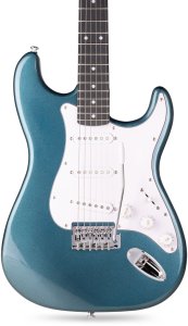 Zestaw: Gitara elektryczna GigKit Max niebieska + wzmacniacz akcesoria one size 5