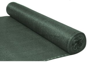 Lean Siatka Cieniująca Na Ogrodzenie Płot Maskująca Zielona 1.5M 25M 140g/m LEAN 2