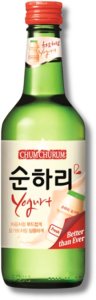 Soju jogurtowe koreański napój alkoholowy destylowany z ryżu Somaek można pić z piwem 12% 350ml 4