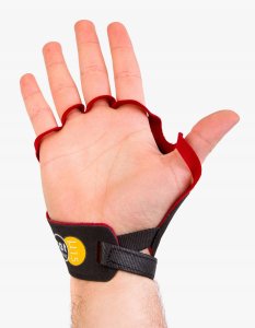 Rękawiczki do wspinania Ocun Crack Gloves Lite - red rozmiar: xs 5