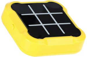 Kółko krzyżyk gra elektroniczna logiczna tic tac toe konsola przenośna żółta Kik Sp. z o. o. Sp. k. 6