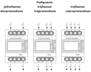 Licznik energii trójfazowy SDM 630 MODBUS V3 2