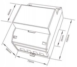Licznik energii trójfazowy SDM 630 MODBUS V3 3