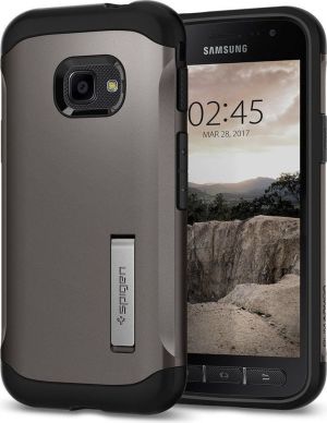 Spigen Slim Armor Gunmetal Etui Galaxy Xcover 4 (AOSPITF5CS21819) 2
