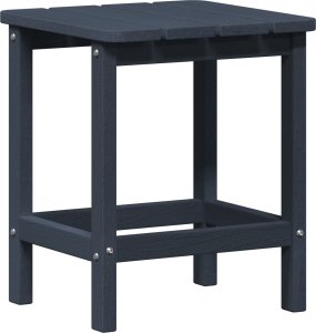 vidaXL Zestaw wypoczynkowy do ogrodu 3-częściowy Granatowy HDPE 6