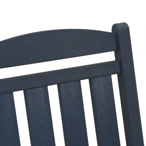 vidaXL vidaXL Krzesła bujane , 2 sztuki, granatowe, wymiary 70x92x107,5 cm, materiały: HDPE 8