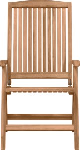 vidaXL Zestaw Mebli Ogrodowych w Litej Drewno Tekowej - 3 Części 2