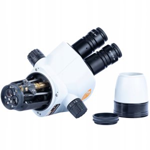 MIKROSKOP STEREOSKOPOWY KAMERA PUPPIS PINK 51MP UCHWYT OŚWIETLACZ LED 56X 8