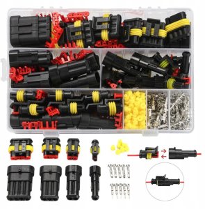 TESTER KABLI RJ45 ZACISKARKA NARZEDZIA LAN W ETUI KOSTKA ZŁĄCZE HERMETYCZNE 15