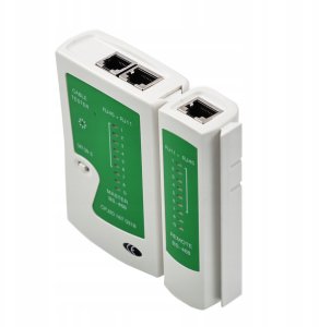 TESTER KABLI RJ45 ZACISKARKA NARZEDZIA LAN W ETUI KOSTKA ZŁĄCZE HERMETYCZNE 3
