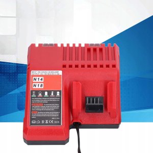 ŁADOWARKA M12-18FC ZAMIENNIK NA AKUMULATORY MILWAUKEE M12 M14 M18 12V18V 3