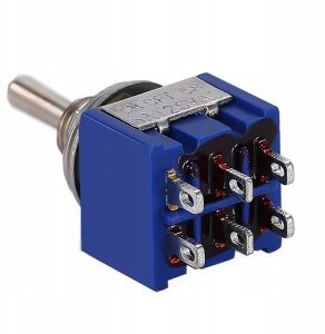 ROSFIX PRZEŁĄCZNIK DŹWIGNIOWY HEBELKOWY MTS-203 ON-OFF-ON 3A 250V 6A 150V 2