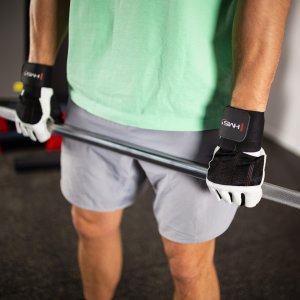 HMS RST04 WHITE-BLACK ROZM. M RĘKAWICE NA SIŁOWNIĘ 9