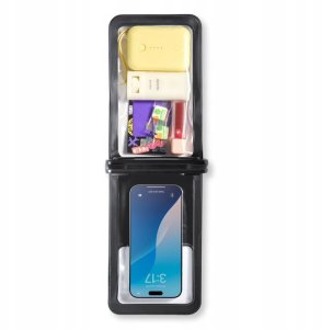 Spigen Spigen A603 Universal Waterproof Case - Etui wodoodporne do smartfonów do 6.9" (Black) 3
