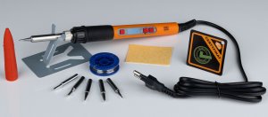 LUTOWNICA PRECYZYJNA 80W WYŚWIETLACZEM 180-500C 12W1 CYNA GROTY PODSTAWKA 2