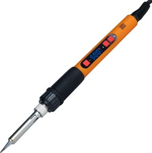 LUTOWNICA PRECYZYJNA 80W WYŚWIETLACZEM 180-500C 12W1 CYNA GROTY PODSTAWKA 5