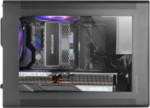 Obudowa Mars Gaming Mars Gaming MCXPS mATX Ultra-Compact Gaming PC Case with MESH & Glass Panel 3
