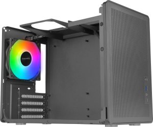 Obudowa Mars Gaming Mars Gaming MCXPS mATX Ultra-Compact Gaming PC Case with MESH & Glass Panel 4