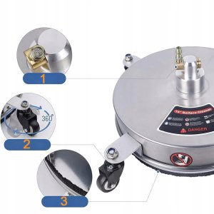 SZCZOTKA TYPU MOSMATIC T-RACER MYCIE BRUKU KOSTKI KARCHER SZYBKOZŁĄCZE 1/4 9