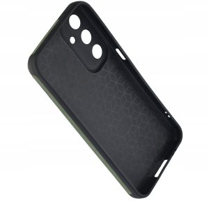 Etui do Samsung M15 5G silikonowe SKÓRZANE VINTAGE CASE + Szkło na ekran 9H 4