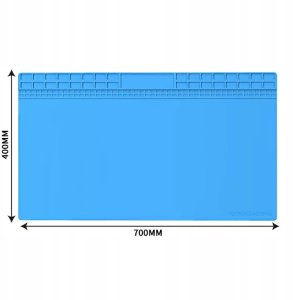 Rosfix WIELKA MATA SILIKONOWA ODPORNA 500C DO LUTOWANIA PODKŁADKA SERWIS 70X40CM 2