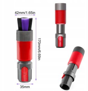 MIĘKKA SZCZOTKA DO ODKURZACZY DYSON V7 V8 V10 V11 V15 ULTRACIENKIE WŁOSIE 3