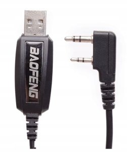 KABEL USB DO PROGRAMOWANIA RADIO TELEFONÓW KRÓTKOFALÓWKI BAOFENG KENWOOD CD 2