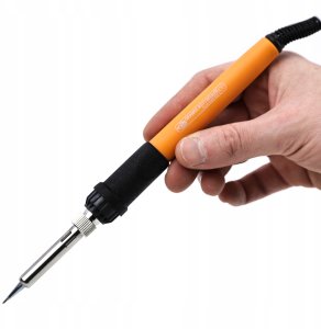 ZESTAW W WALIZCE LUTOWNICA PRECYZYJNA Z WYŚWIETLACZEM 60W GROTY CYNA GĄBKA 2