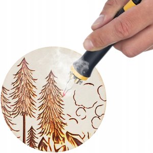 ZESTAW 20 KOŃCÓWEK GROTÓW DO WYPALARKI PIROGRAFIA DREWNO SKÓRA RBB60W RBR60 2