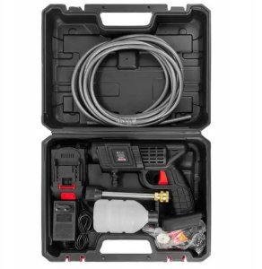 Myjka ciśnieniowa akumulatorowa 15 bar, 21V, 1500mAh 4