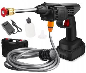 Myjka ciśnieniowa akumulatorowa 15 bar, 21V, 1500mAh 7