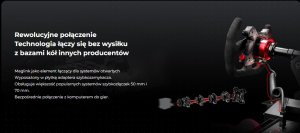 Simagic Neo X Hub Wheelhub, RGB - schwarz/carbon 5