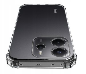 Etui do Xiaomi Redmi Note 14 5G PANCERNE CASE SILICON GUMOWE SLIM +SZKŁO 3