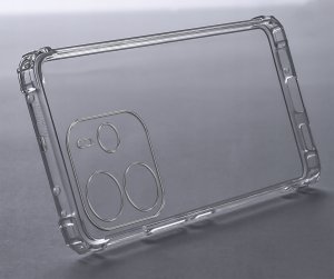 Etui do Xiaomi Redmi Note 14 5G PANCERNE CASE SILICON GUMOWE SLIM +SZKŁO 6