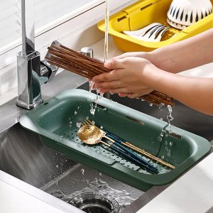 EXTENDABLE SINK COLANDER 20X34.5X47.5CM 10