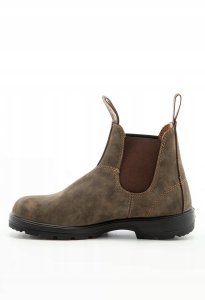 Blundstone Elastic Sided Boot Lined 585-RUSTIC Brązowe 48 7