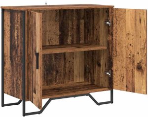 vidaXL Bufet Brązowy 78 x 35.5 x 74.5 cm 4