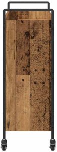 vidaXL Wózek Kuchenny Stare drewno 70 x 30 x 82 cm 7