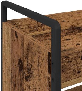 vidaXL Wózek Kuchenny Stare drewno 70 x 30 x 82 cm 9