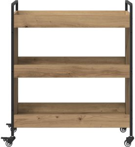 vidaXL Wózek Kuchenny dąb artisan 70 x 30 x 82 cm 6