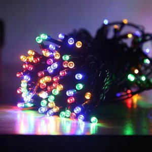 LAMPKI CHOINKOWE 300 LED MULTIKOLOR ŚWIATEŁKA WEWNĘTRZNE ZEWNĘTRZNE PREMIUM 2