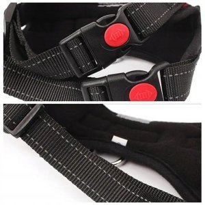 MOCNE SZELKI DLA PSA BEZUCISKOWE SPACEROWE REGULOWANE ODBLASK ROZMIAR S 2