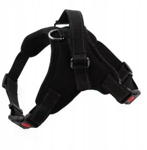 MOCNE SZELKI DLA PSA BEZUCISKOWE SPACEROWE REGULOWANE ODBLASK ROZMIAR S 5