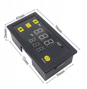 ADELID REGULATOR TEMPERATURY TERMOSTAT ELEKTRONICZNY 12V 2