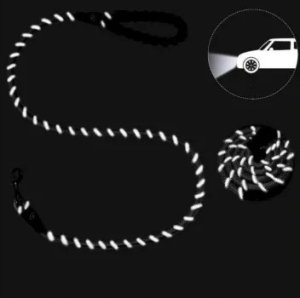 SMYCZ LINA TRENINGOWA DLA PSA GRUBA 3M ODBLASKOWA 5