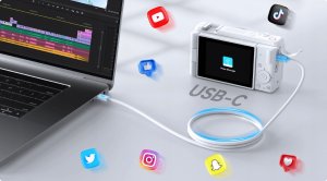 Aparat Cyfrowy SJCAM ZV200 dla nastolatków Młodzieży kamera WEBCAM 5K 80Mpx 3