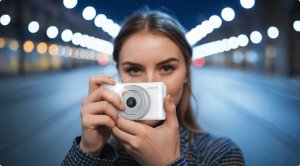 Aparat Cyfrowy SJCAM ZV200 dla nastolatków Młodzieży kamera WEBCAM 5K 80Mpx 8